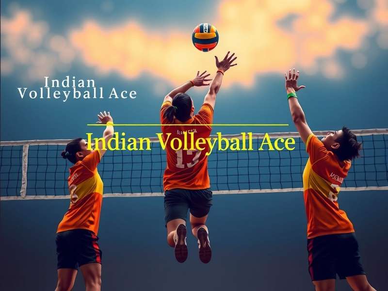 Indian Volleyball Ace Game Cover